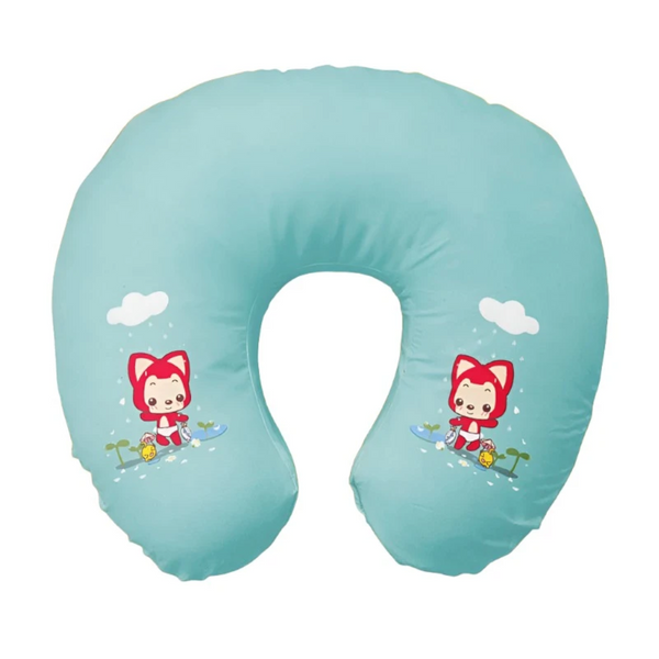 Cute Cartoon Ins Style Travel Neck Pillow U Shaped Panda Rainbow Cloud Fruit Inflatable Cushion For Kids Adults Family Friends Baby Travel Pillows