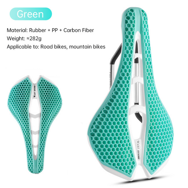 Est Biking Tpe Honeycomb Bike Saddle Racing Road Mtb Saddles & Seats
