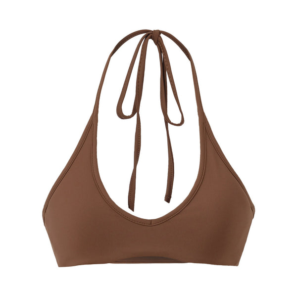 Strap Neck Bikini Vest Swimwear