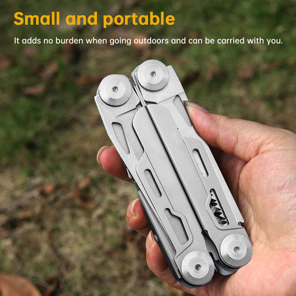 12 In Multitool Pliers With Professional Survival Gear For Camping Hunting Fishing | Perfect Gifts Men Multi Tools