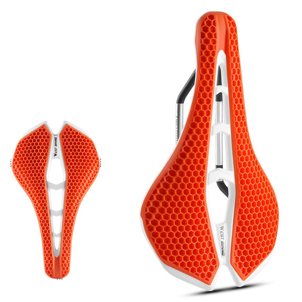 Est Biking Tpe Honeycomb Bike Saddle Racing Road Mtb Saddles & Seats