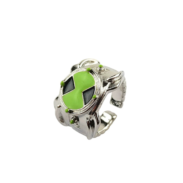 Omnitrix Ring Ben 10 Fashionable Versatile Personality Rings