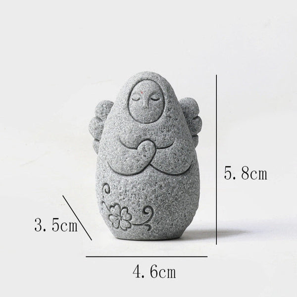 Legend Of Zelda Hailia Goddess Ornament Hailaru Guardian Simulation Model Fish Tank Bonsai Scene Decoration Ornaments & Statues