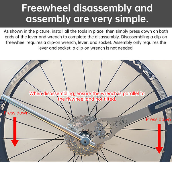 Bicycle Cassette Lockring Tool Adjustable Cog Wrench Wrenches