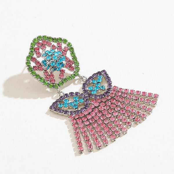 Veile Studios Cyberpunk Dopamine Colourful In Copper For Fashion Accessories Earrings