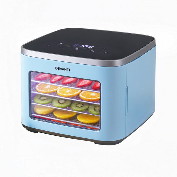Devanti 5 Trays Food Dehydrator Mini Fruit Dryer 500W Dehydrators