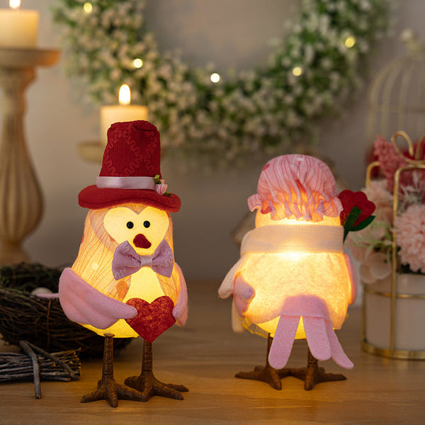 Luminous Bird Creative Desktop Ornament Figurines