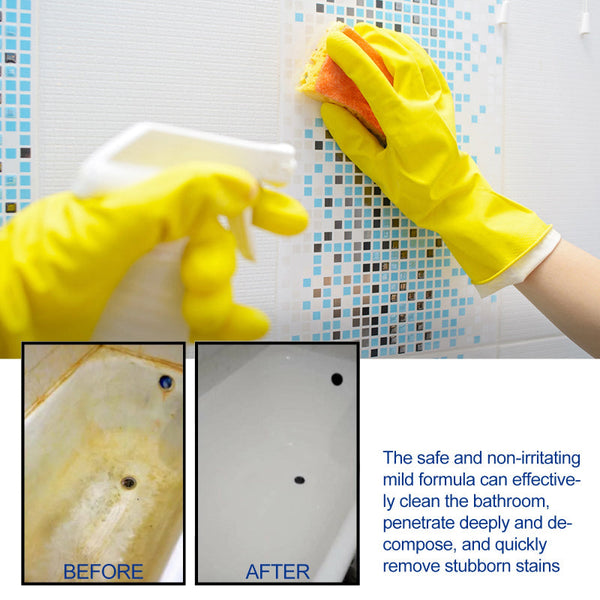 Bathroom Cleaner Shower Room Glass Scale Stainless Steel Wash Basin Bathtub Decontamination Cleaning Products