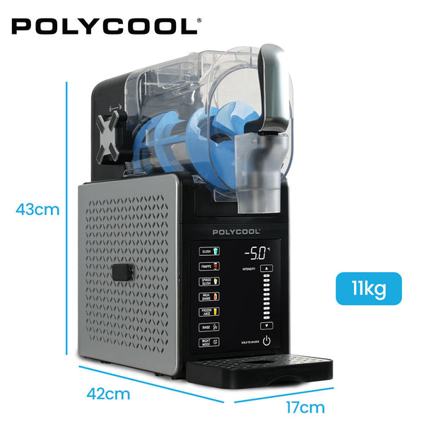 Polycool 3L Slushie Frozen Drink Maker Home Machine Fast Chilling Easy Digital Controls Slushie Makers