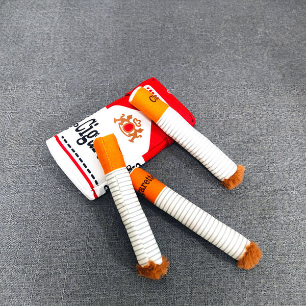 Ciga Rette Like Dog Toy A Pet Self Entertainment Plush That Is Chew Resistant And Helps With Teething Dog Toys