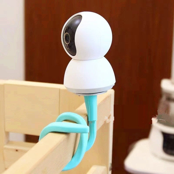 Camera 2K No Drilling Mount Multi Function Crib Winding Binding Hanging Inverted Installation Wall Mounted Base Security Cameras