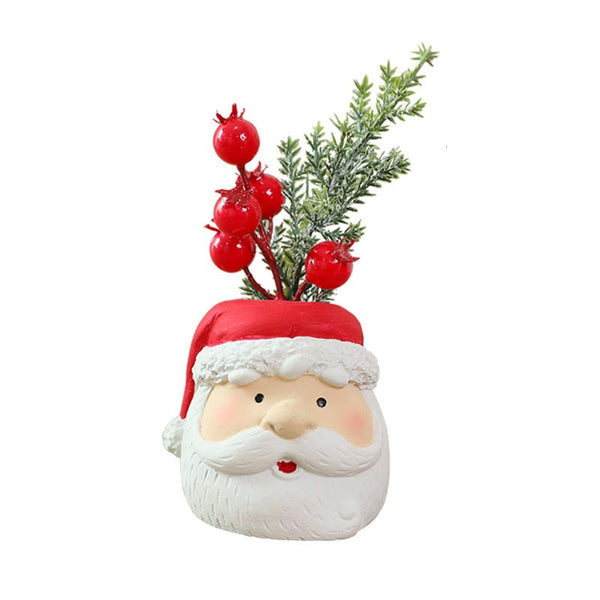 Santa Claus Snowman Resin Christmas Decoration Figurines Elf Dolls Ornament Display Items Wholesale Seasonal Decorations