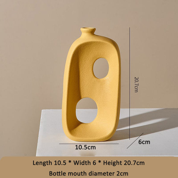 Ceramic Vase Decoration For Living Room Flower Arrangement Vases