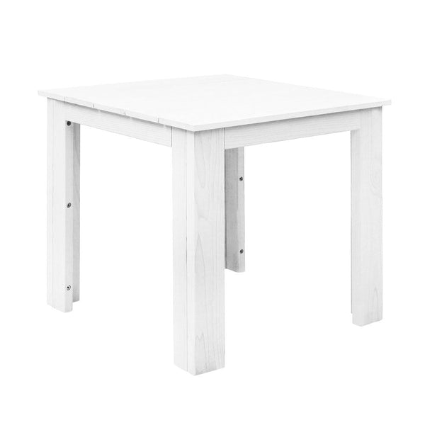Gardeon Coffee Side Table Wooden Desk Outdoor Furniture Camping Garden White Coffee Tables