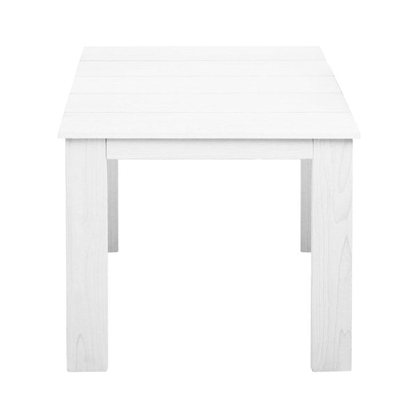 Gardeon Coffee Side Table Wooden Desk Outdoor Furniture Camping Garden White Coffee Tables