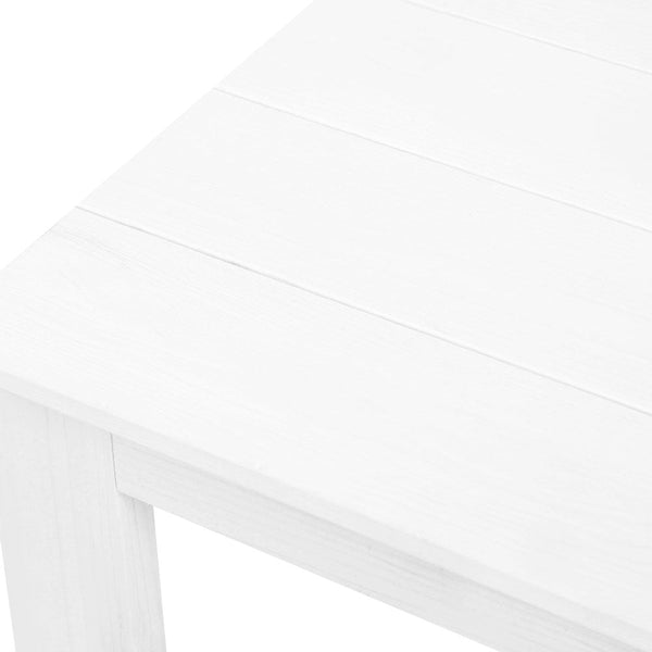 Gardeon Coffee Side Table Wooden Desk Outdoor Furniture Camping Garden White Coffee Tables