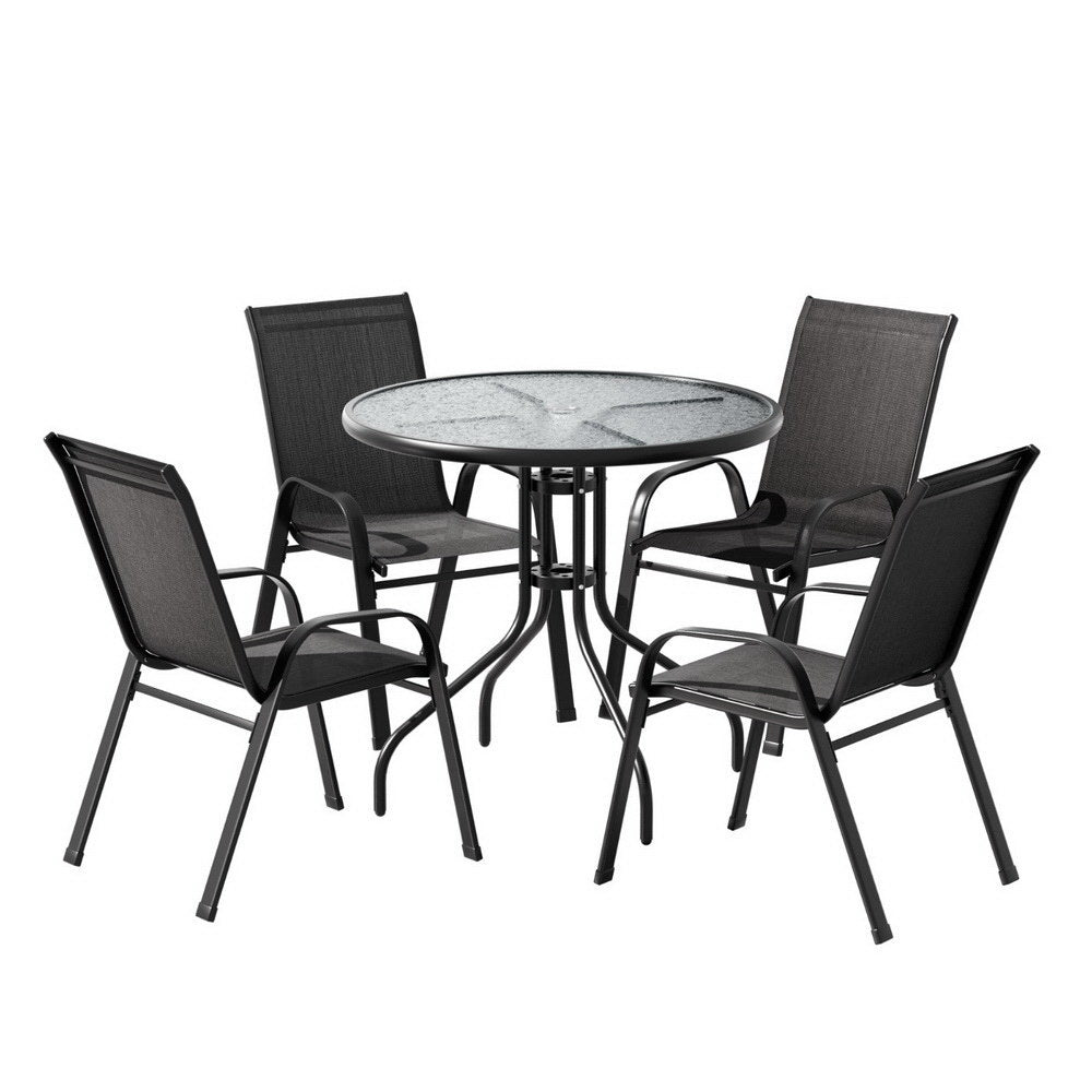 Gardeon Outdoor Dining Set Table And Chairs Patio Garden Furniture Bistro Patio Furniture Sets