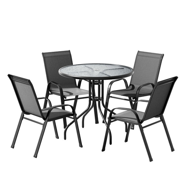 Gardeon Outdoor Dining Set Table And Chairs Patio Garden Furniture Bistro Set Outdoor Dining Sets
