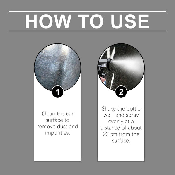 Automotive Ceramic Coating Spray Finish Maintenance Cleaning Decontamination Repair Scratch Retreader Other Automotive Care Supplies