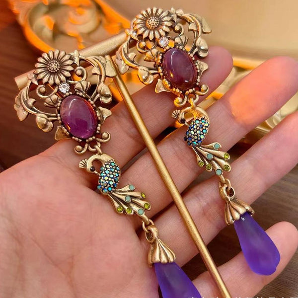 Veile Studios Palace Retro Copper Plated Genuine Gold Diameter 35 Centimetre Height 9 Earrings