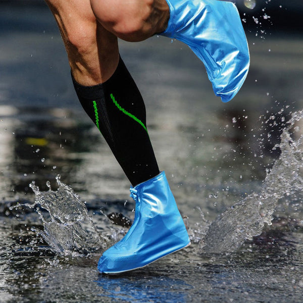 Waterproof Non Slip Reusable Pvc/Silicone Sole For Rain/Snow Unisex Shoe Covers