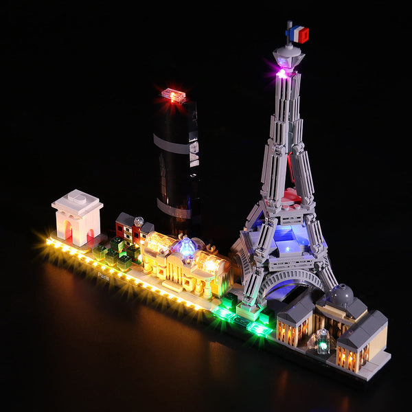 Vonado Lighting Is Compatible With Lego 21044 Building Blocks Skyline Paris City Led Accessories Set Building Toys Sets & Packs