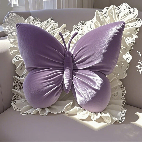 Butterfly Princess Pillow Office Living Room Bedroom With Bow Sofa Car Cushion Home Decor Cushions & Decorative Pillows