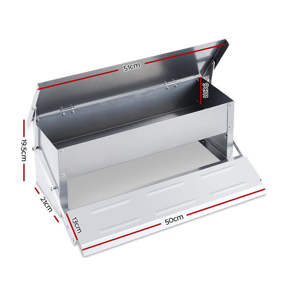 Giantz Chicken Feeder 5Kg Automatic Auto Backyard Poultry Feeders