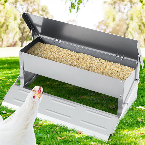 Giantz Chicken Feeder 5Kg Automatic Auto Backyard Poultry Feeders