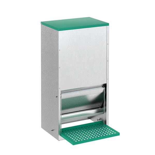 Giantz Automatic Chicken Feeder Port Coop Poultry Treadle Self Opening Small Animal Supplies