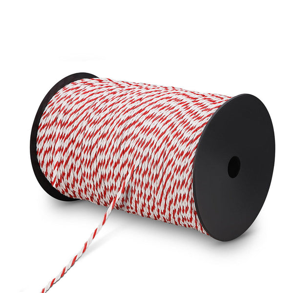 Giantz Electric Fence Poly Rope 500M Electric Fencing