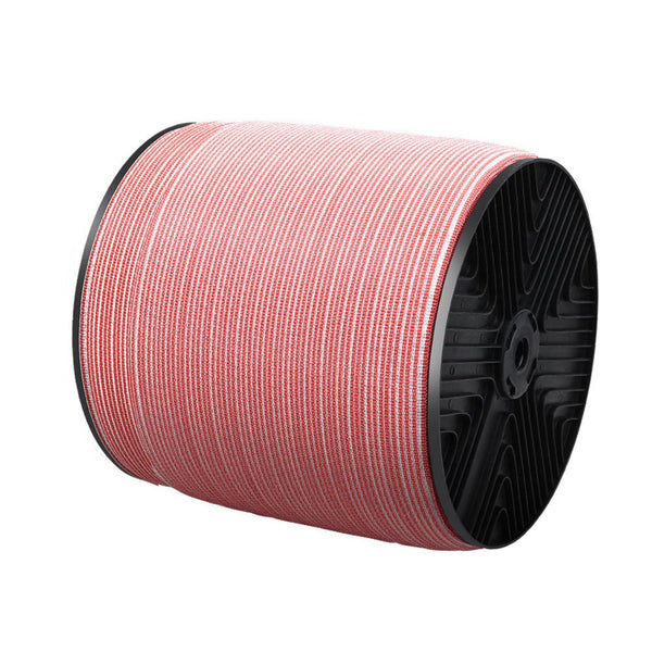 Giantz Electric Fence Poly Tape 1200M Electric Fencing