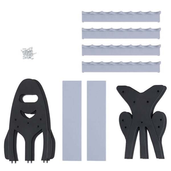 Seamanship Fishing Rod Holder 16 Storage Rack Pole Stand Garage Organizer Holds Rod Rests & Holders