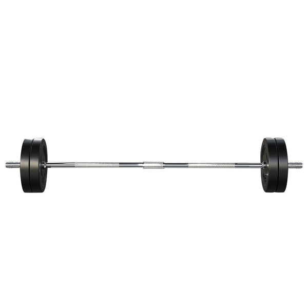 Everfit 48Kg Barbell Set Weight Plates Lifting Bench 168Cm Barbells & Attachments