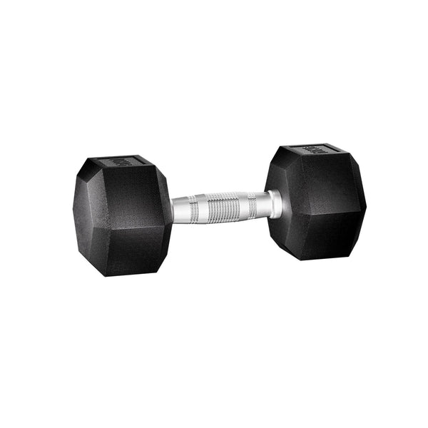 Everfit 20Kg Hex Set Weights Lifting Bench Gym Workout 2X10kg Dumbbells