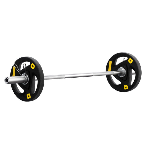 Everfit Barbells Set 16Kg 120Cm Dumbbells Plate Weight Lifting Home Gym Barbells & Attachments