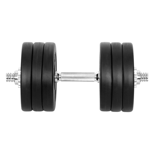 Everfit Dumbbell Set 35Kg Weight Plates Strength Training Sports Fitness Equipment Dumbbells