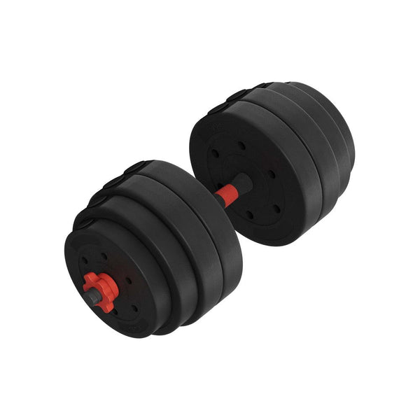 Everfit 40Kg Set Kettle Bell Weight Plates Barbells Gym Dumbbells