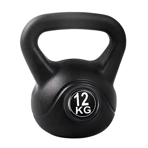 Everfit 12Kg Kettlebell Set Strength Training Sports Fitness Equipment Dumbbells