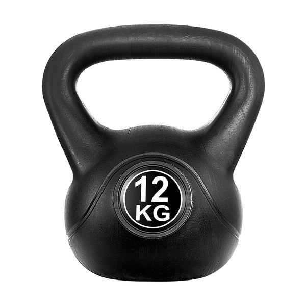 Everfit 12Kg Kettlebell Set Strength Training Sports Fitness Equipment Dumbbells