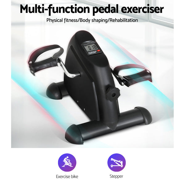 Everfit Mini Exercise Bike Pedal Exerciser Cardio Equipment Sports Fitness Exercise Bikes