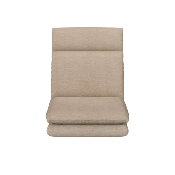 Artiss 4Xfloor Chair Sofa Linen Beige Chairs