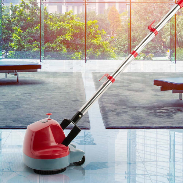 5 In 1 Floor Polisher Twinhead Timber Cleaning Tile Wax Buffer Cleaner Buffers & Polishers