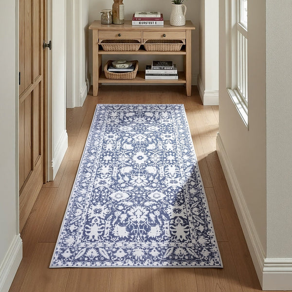 Artiss Hallway Runner Rug 80X180cm Soft Velvet Washable Modern Kitchen Mat Rugs