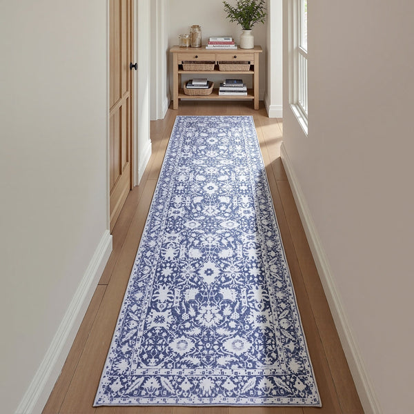 Flannel Fabric Floor Rug Soft Velvet Water Repellent Kitchen Hallway Runner Rugs