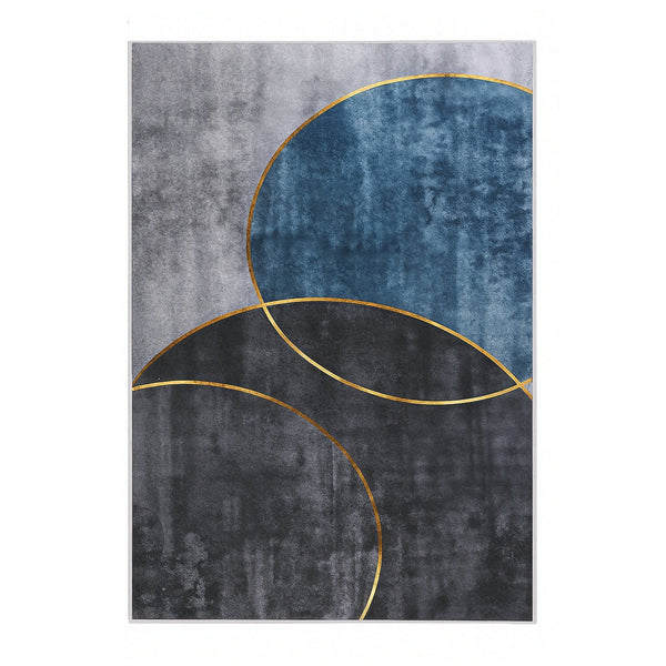 Artiss Washable Floor Rug 240X340cm Large Geometric Area Modern Carpet Rugs
