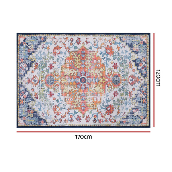 Artiss Floor Rug 120X170cm Large Washable Geometric Area Modern Carpet Mat Rugs