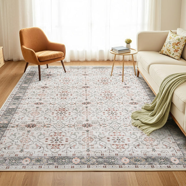 Artiss Washable Floor Rug 200X290cm Large Area Modern Living Room Carpet Rugs