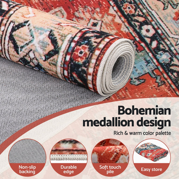 Artiss Floor Rug 240X340cm Large Washable Area Modern Living Room Carpet Mat Rugs