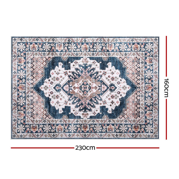 Artiss Floor Rug 160X230cm Large Washable Persian Area Rug Living Room Carpet Rugs